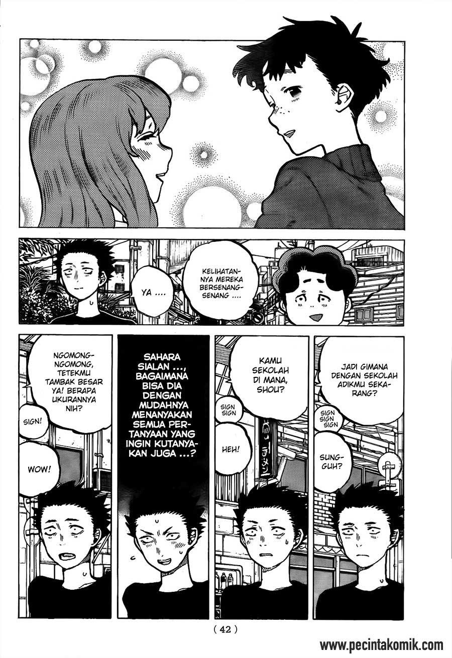 Koe no Katachi Bab 17 halaman 7