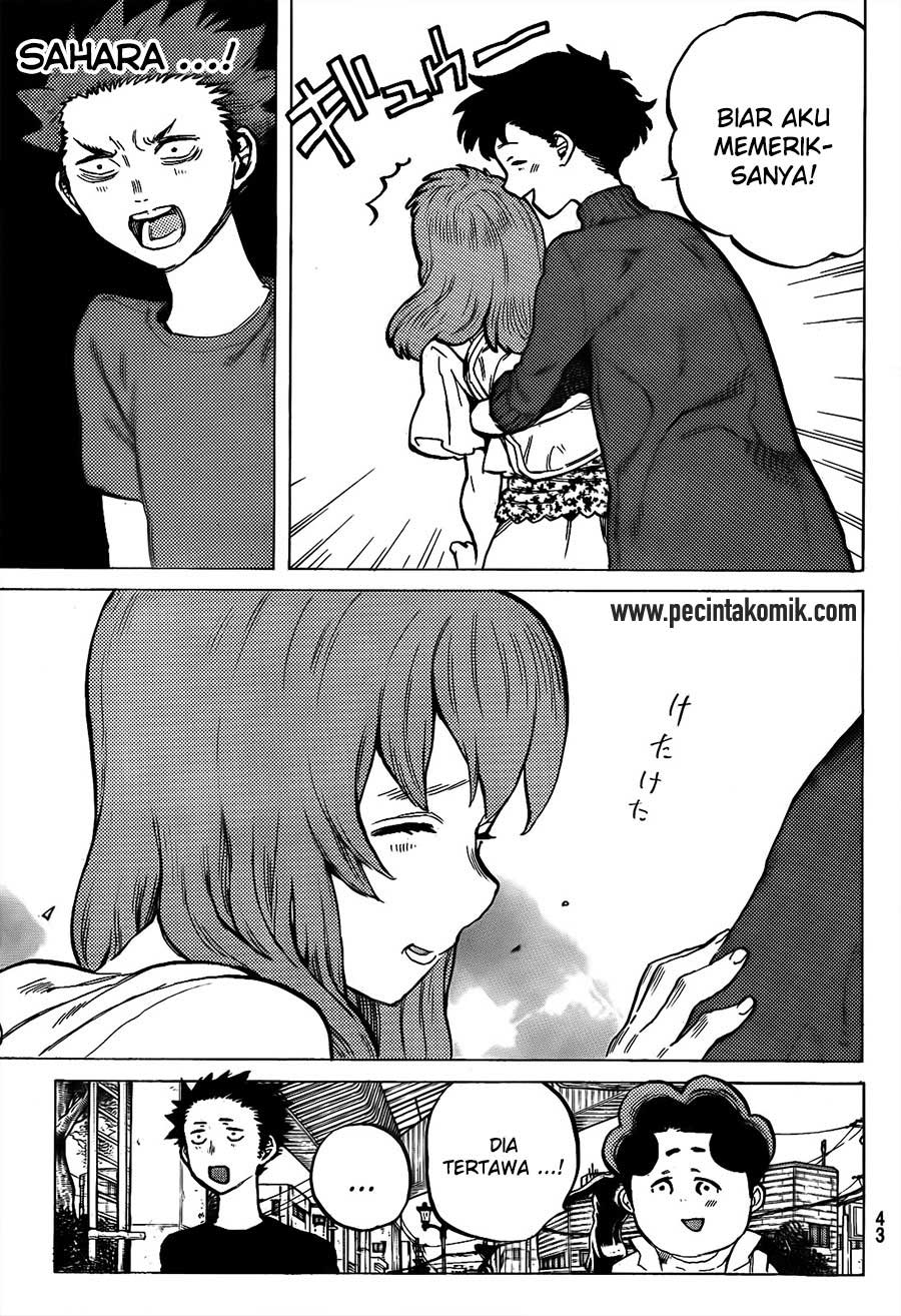 Koe no Katachi Bab 17 halaman 8