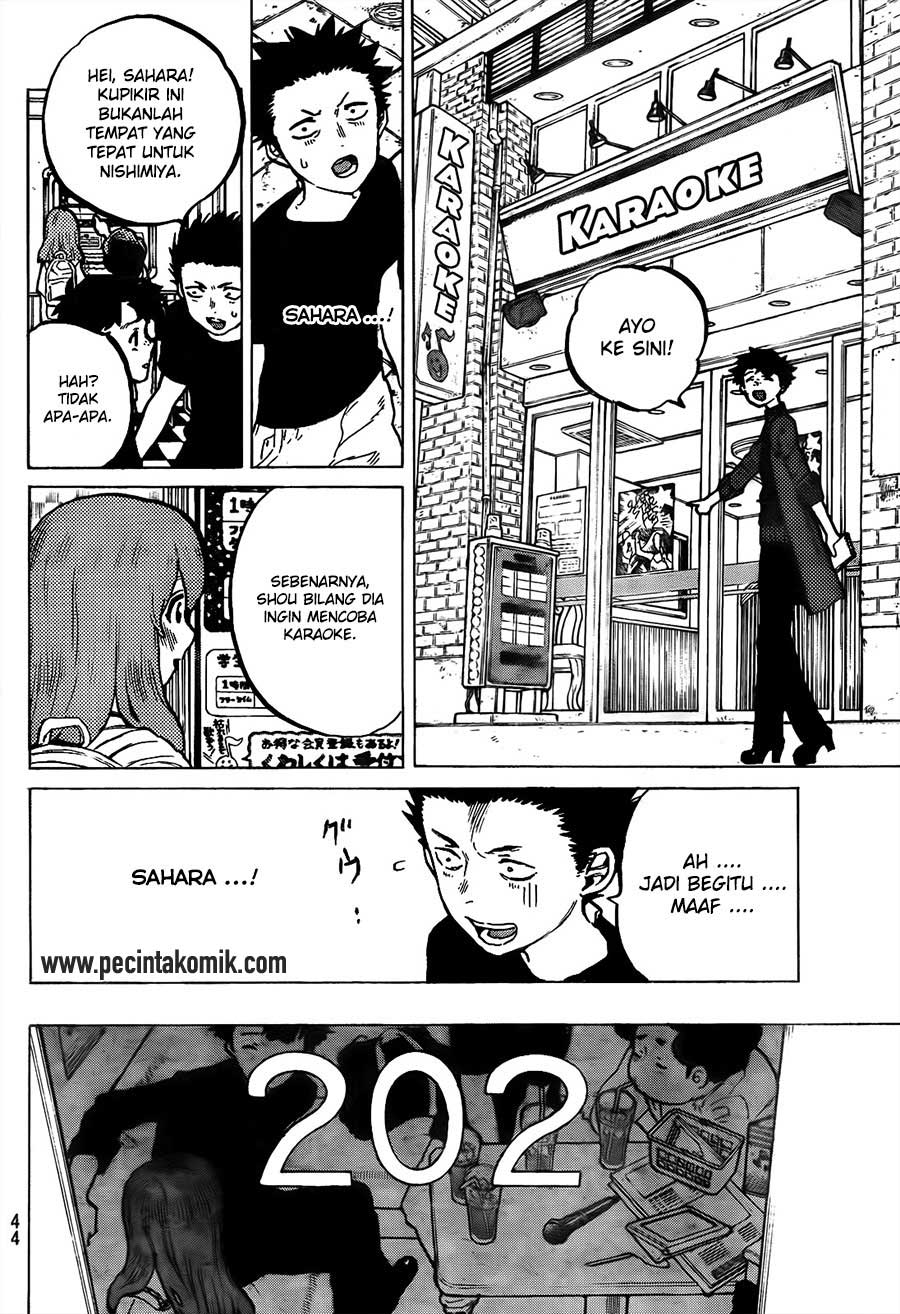 Koe no Katachi Bab 17 halaman 9