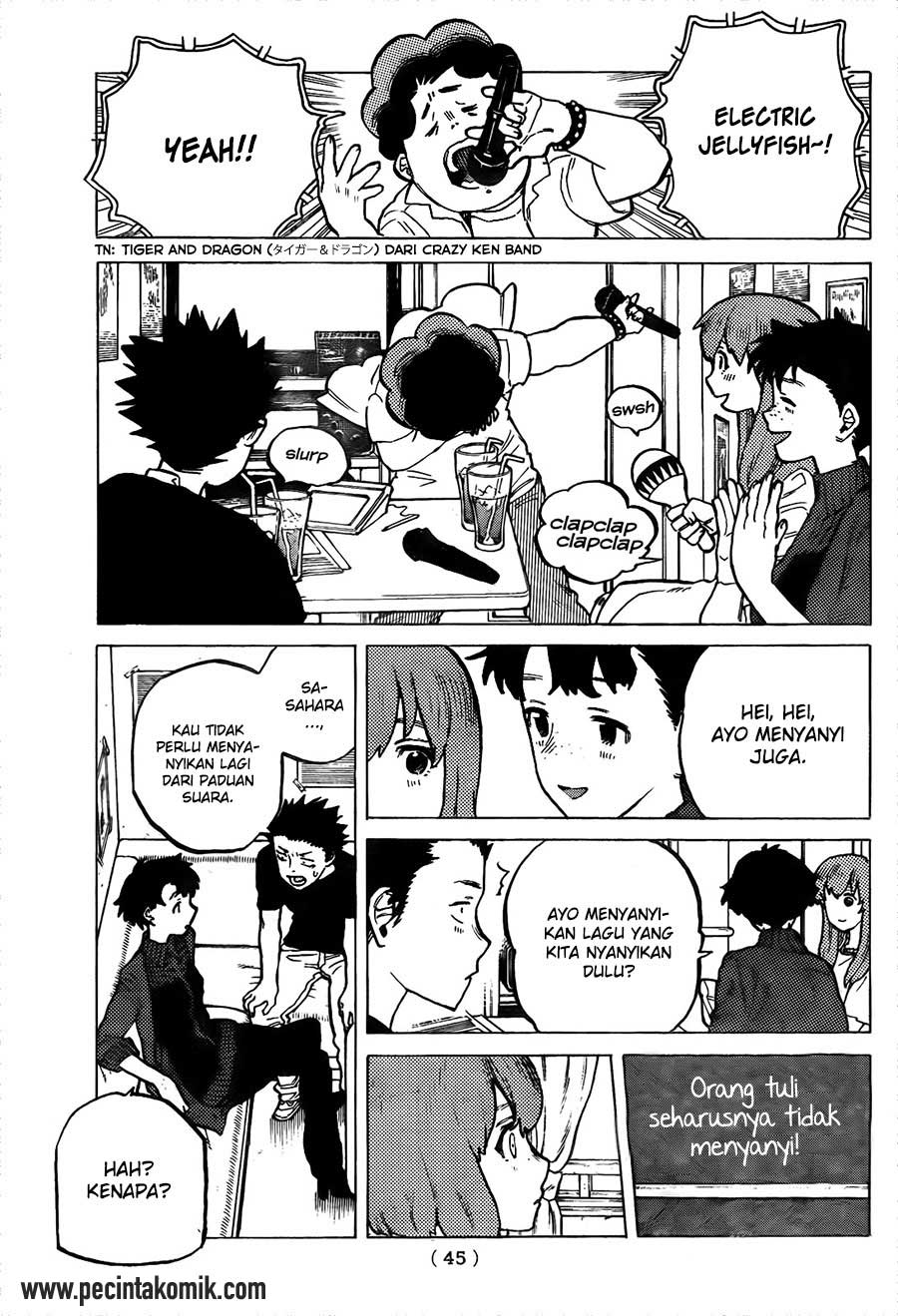 Koe no Katachi Bab 17 halaman 10