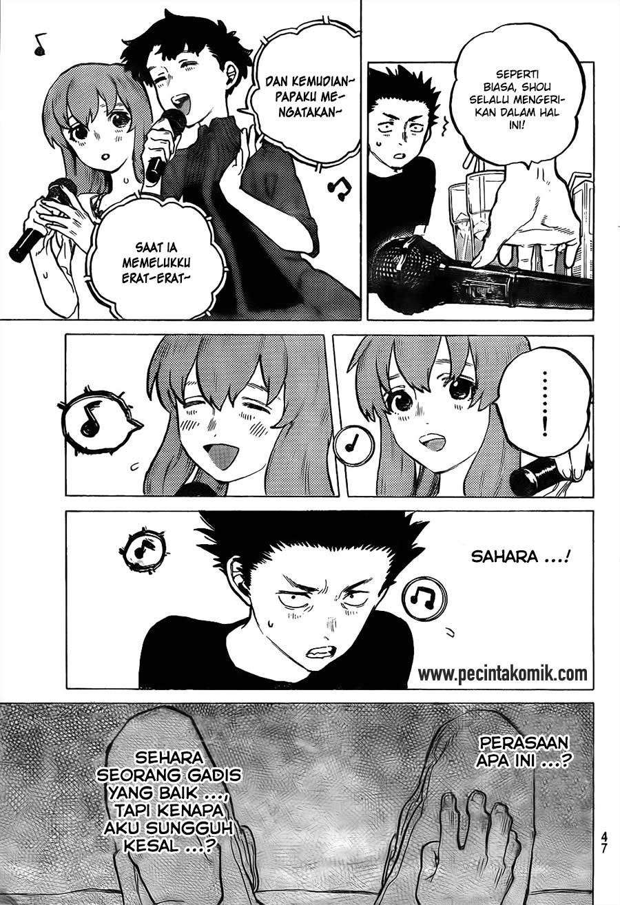 Koe no Katachi Bab 17 halaman 12