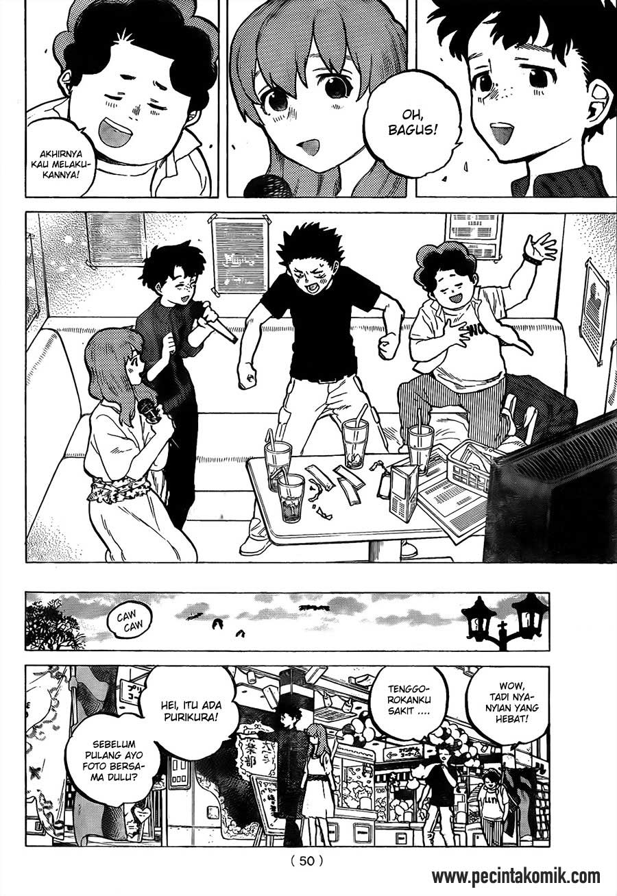 Koe no Katachi Bab 17 halaman 15