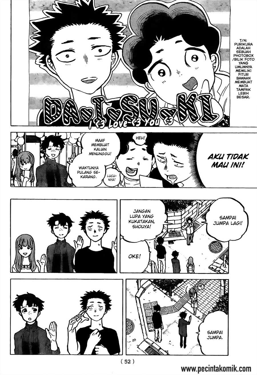 Koe no Katachi Bab 17 halaman 17