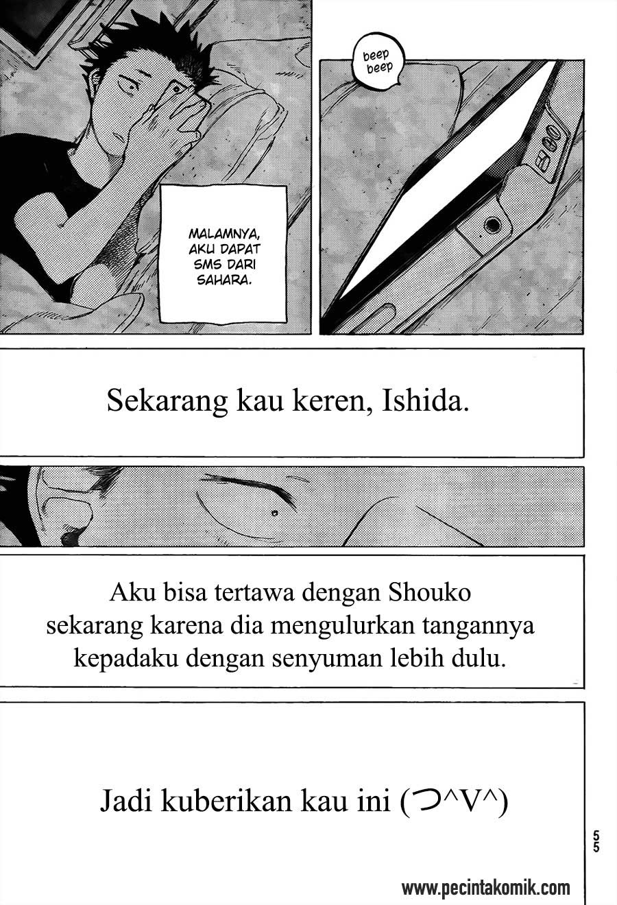 Koe no Katachi Bab 17 halaman 20