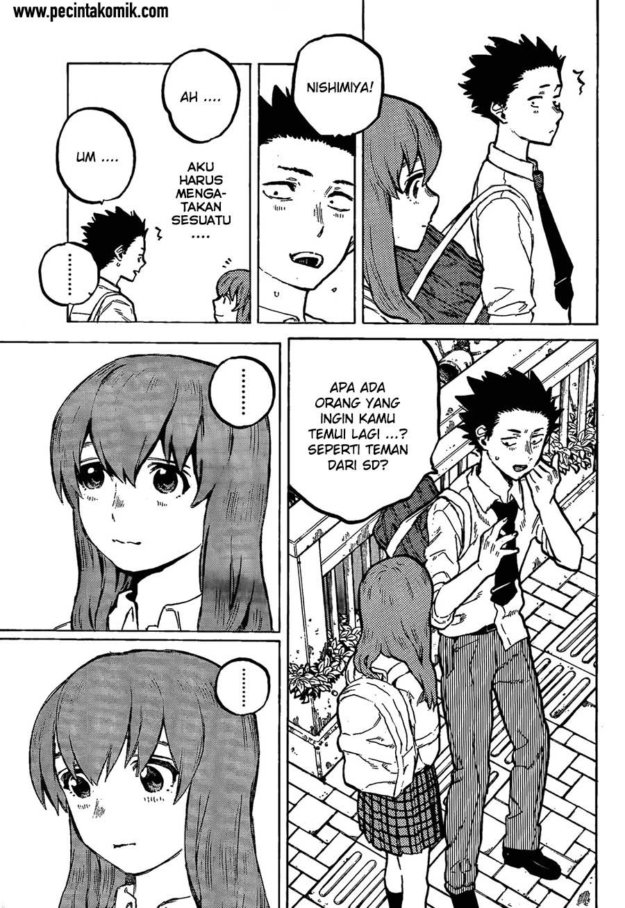 Koe no Katachi Bab 18 halaman 4