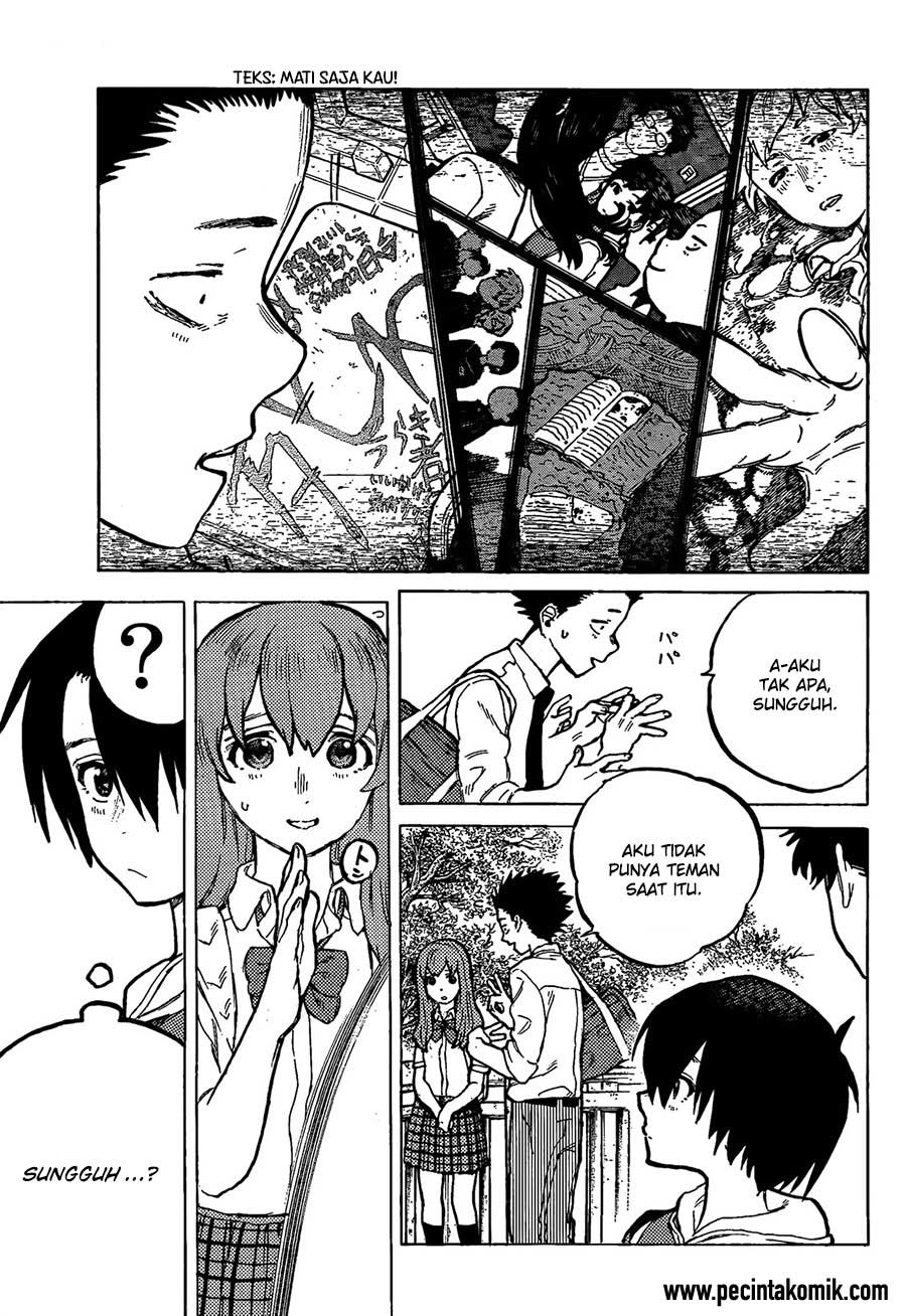 Koe no Katachi Bab 18 halaman 6