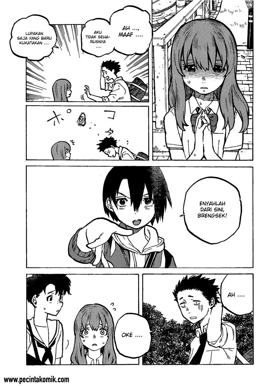 Koe no Katachi Bab 18 halaman 8