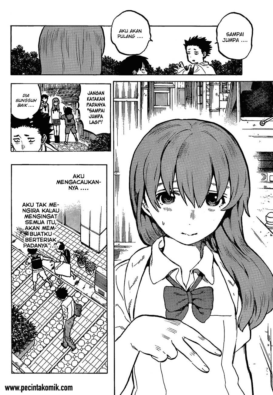 Koe no Katachi Bab 18 halaman 9