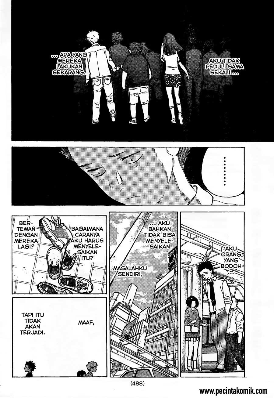 Koe no Katachi Bab 18 halaman 13