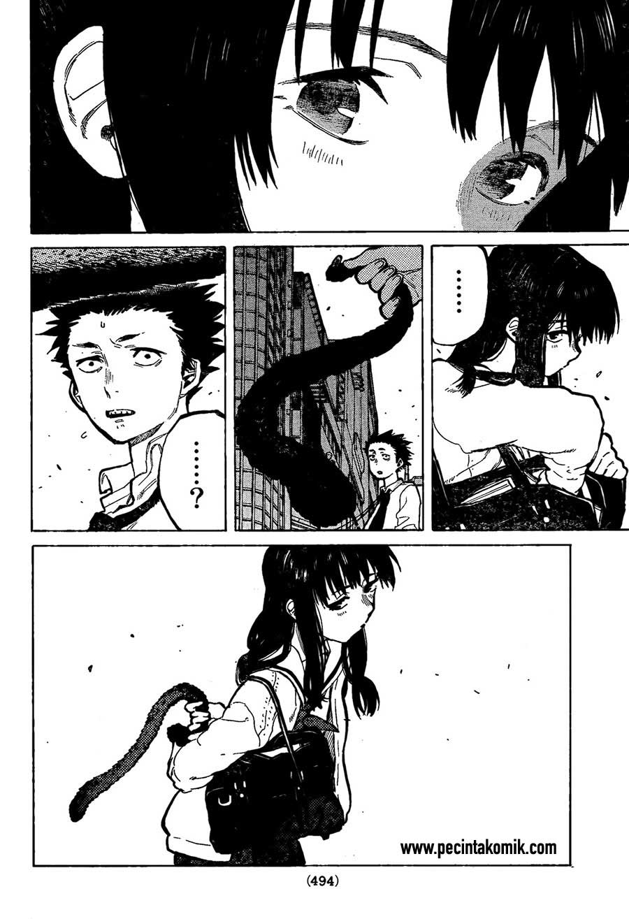 Koe no Katachi Bab 18 halaman 19
