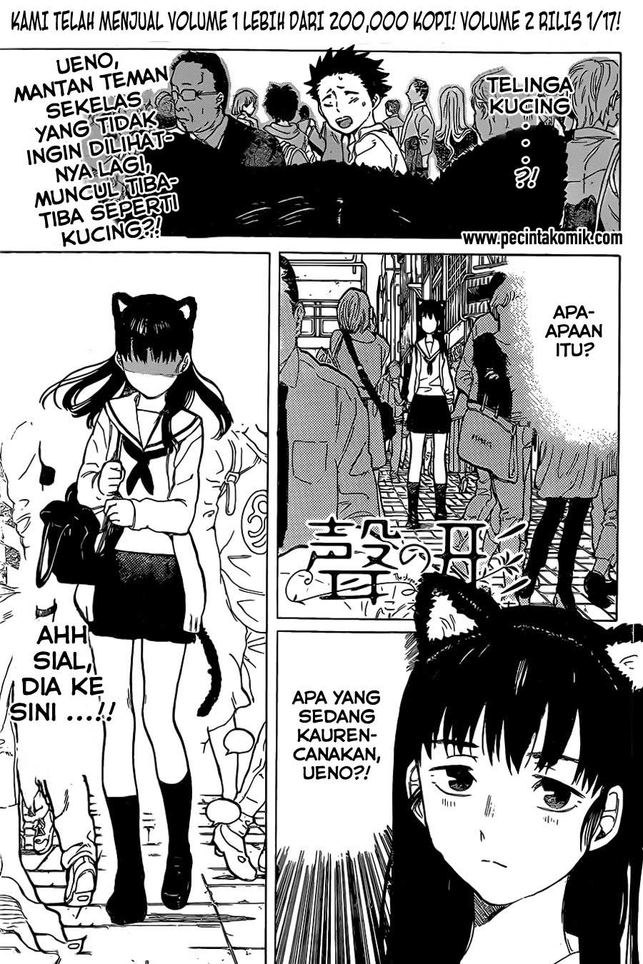 Koe no Katachi Bab 19 halaman 2