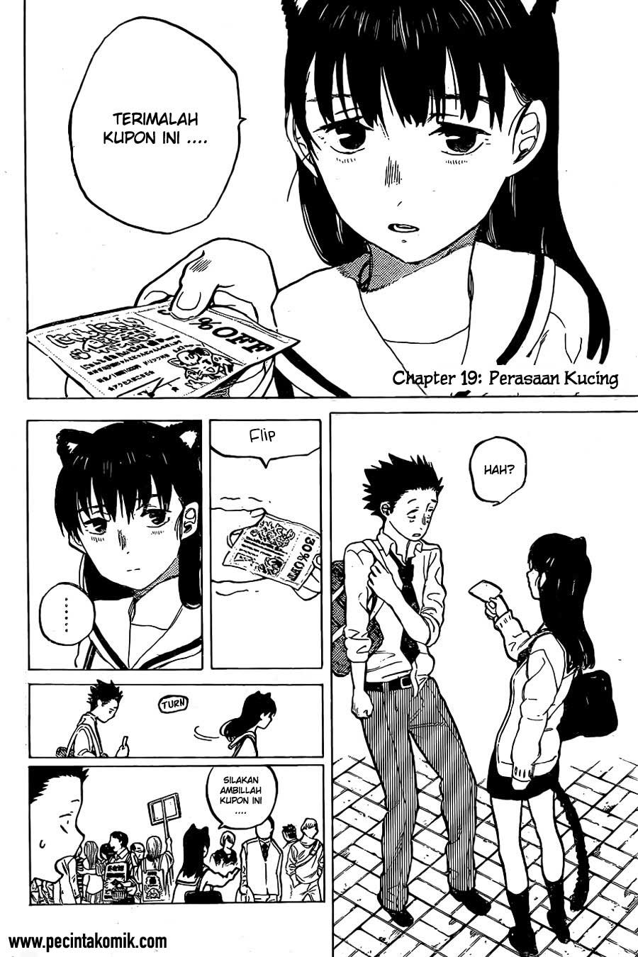 Koe no Katachi Bab 19 halaman 3