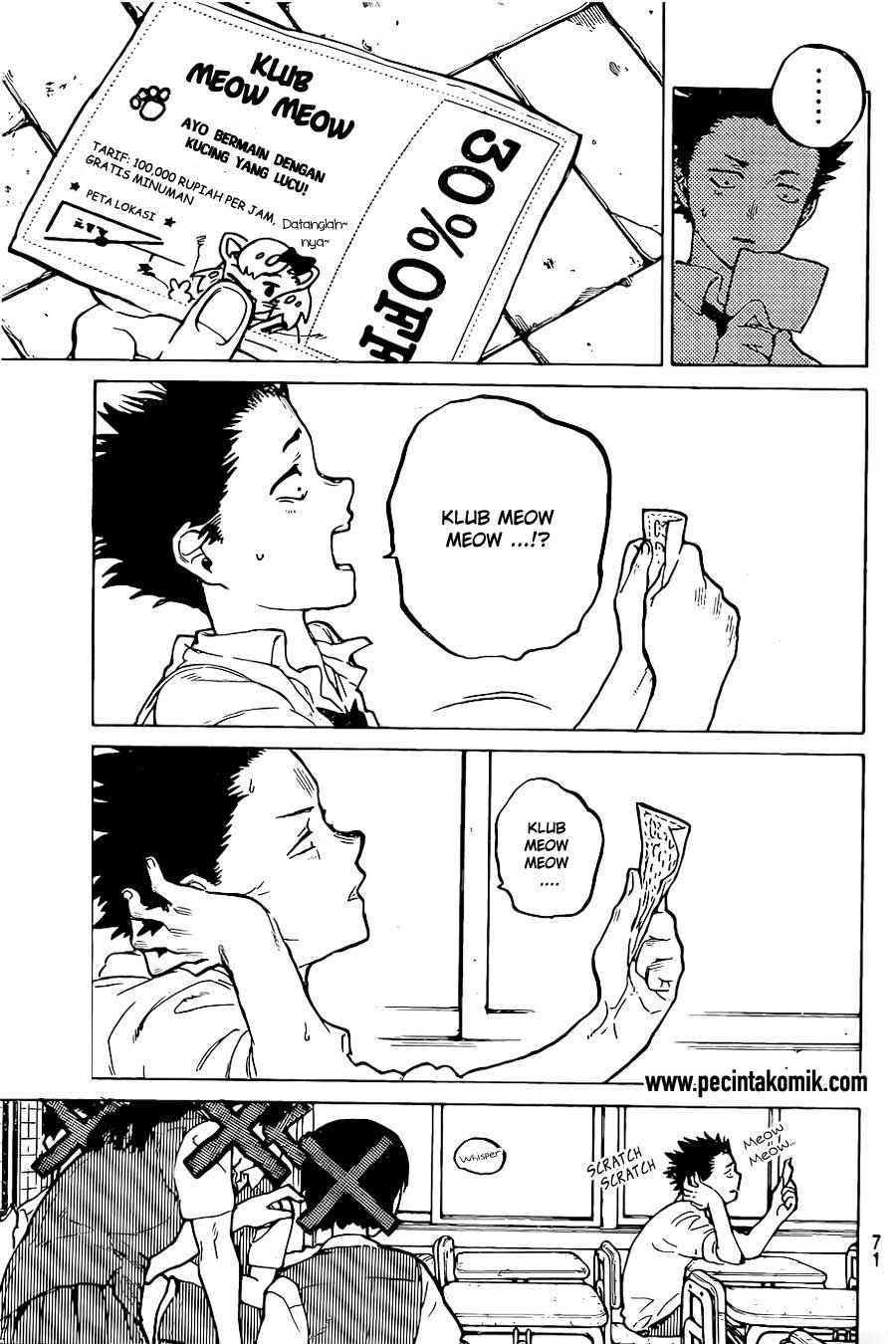 Koe no Katachi Bab 19 halaman 4