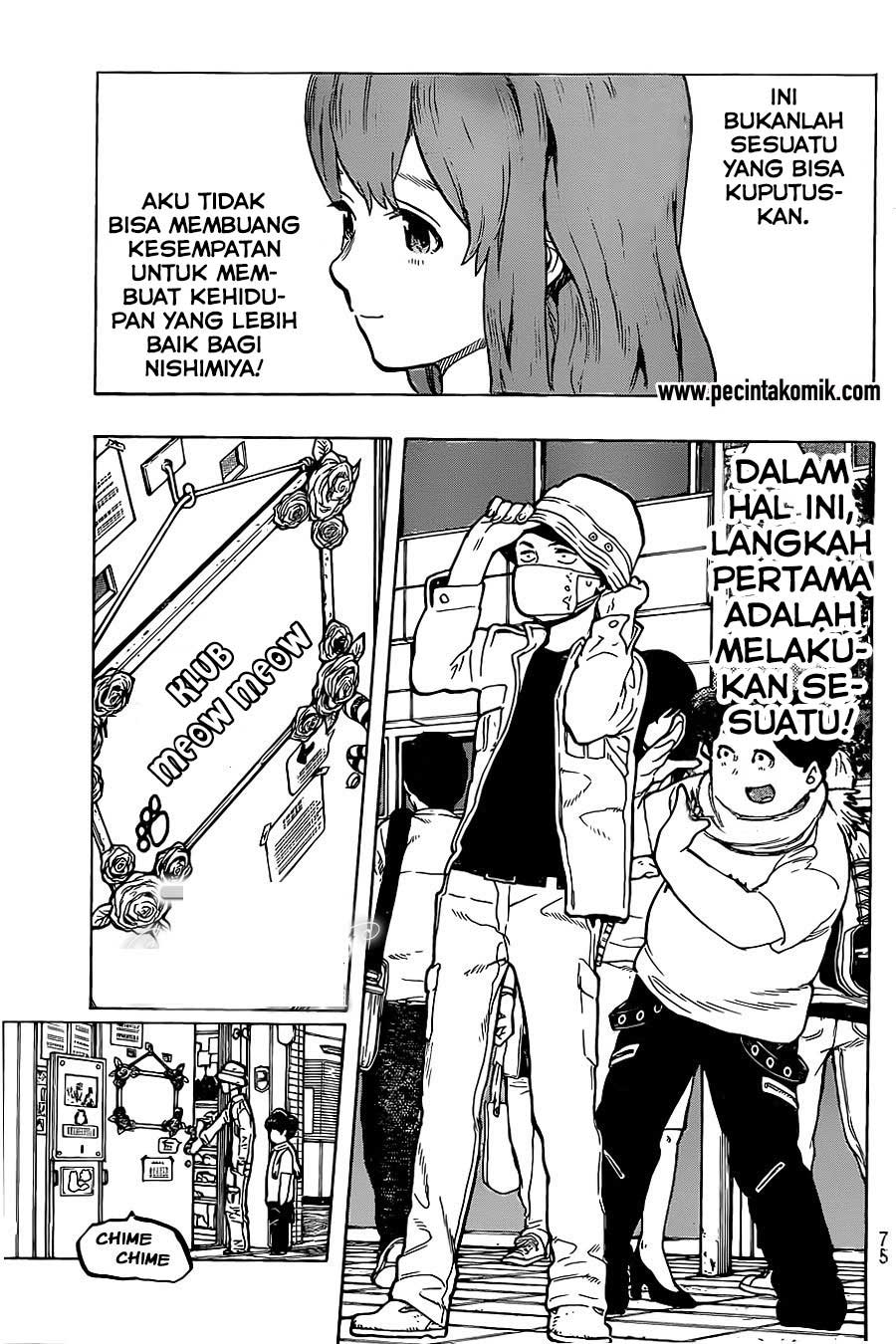 Koe no Katachi Bab 19 halaman 8