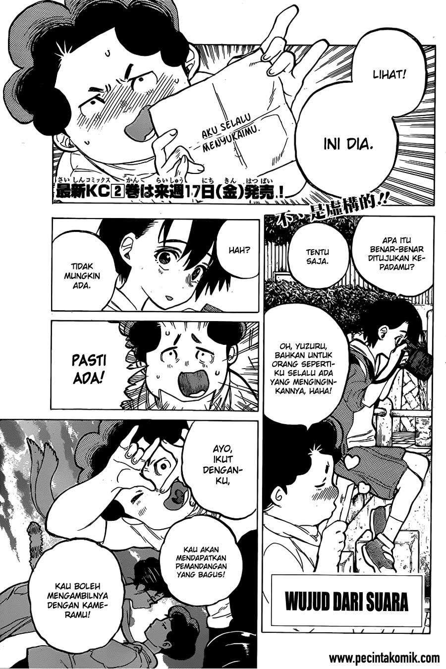 Koe no Katachi Bab 20 halaman 2