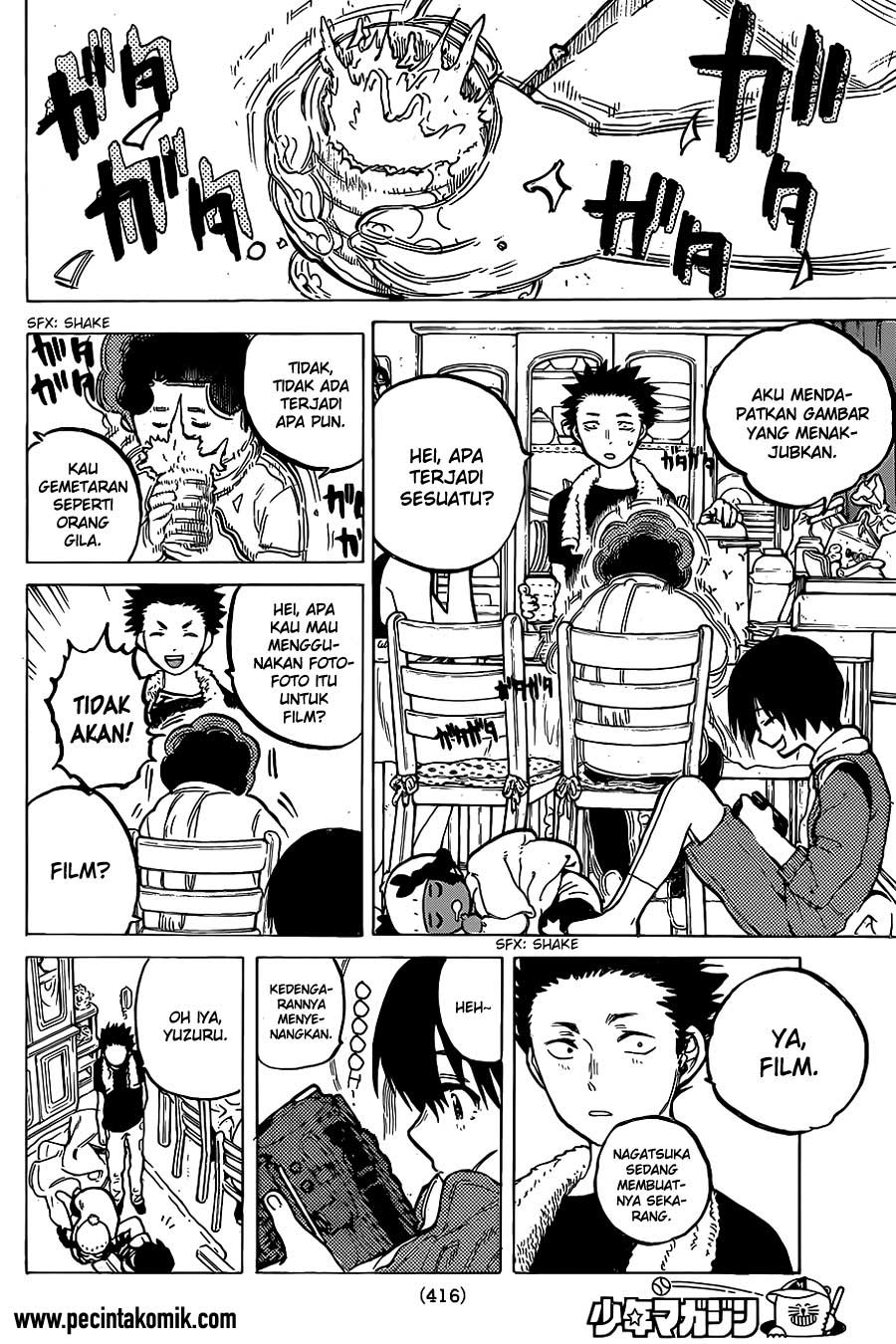 Koe no Katachi Bab 20 halaman 9