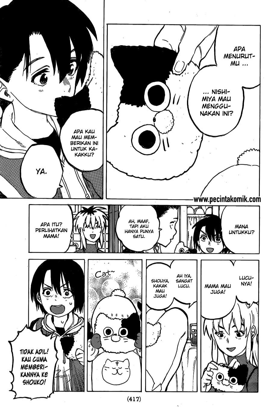 Koe no Katachi Bab 20 halaman 10