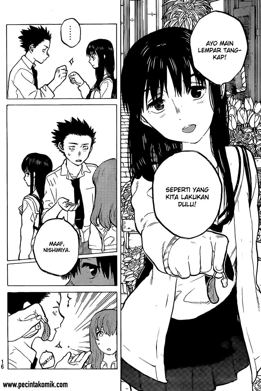 Koe no Katachi Bab 21 halaman 8