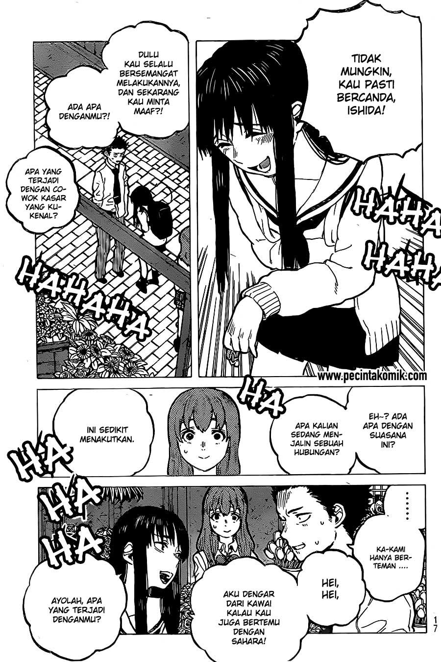 Koe no Katachi Bab 21 halaman 9