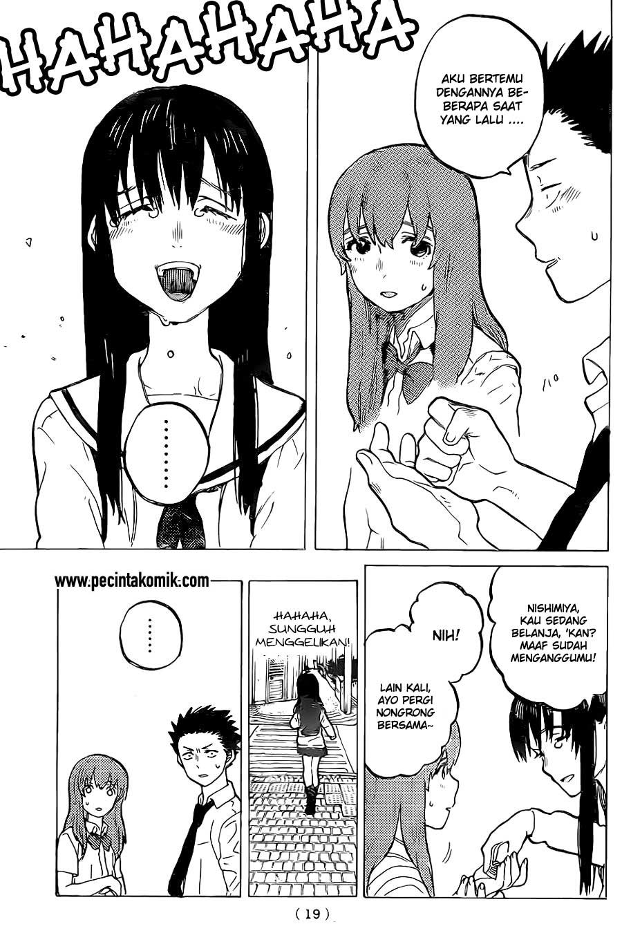 Koe no Katachi Bab 21 halaman 11