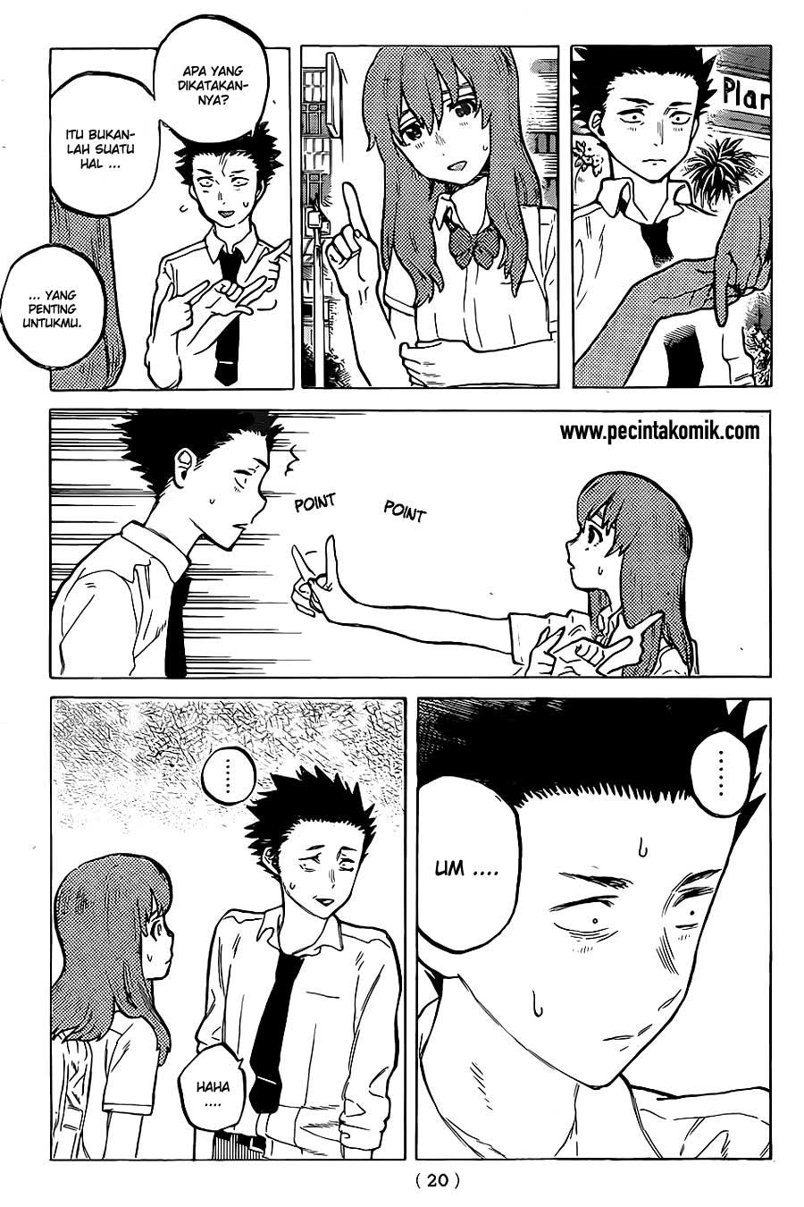 Koe no Katachi Bab 21 halaman 12