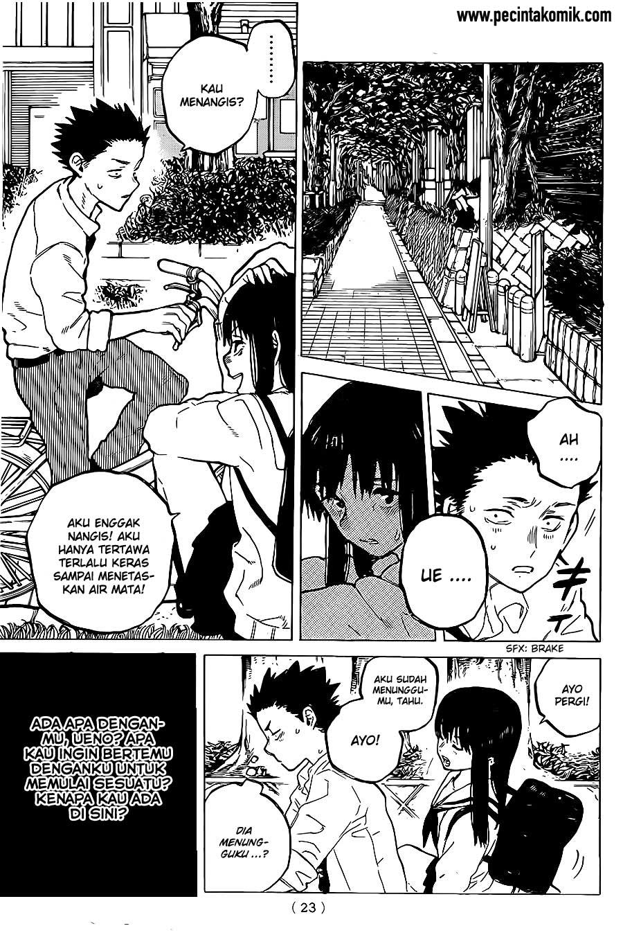 Koe no Katachi Bab 21 halaman 15