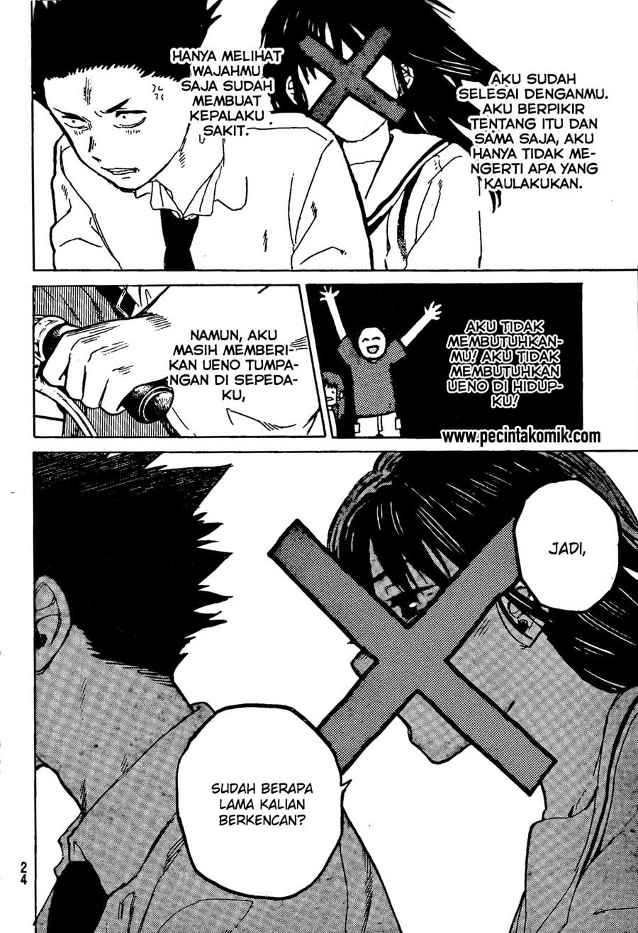 Koe no Katachi Bab 21 halaman 16