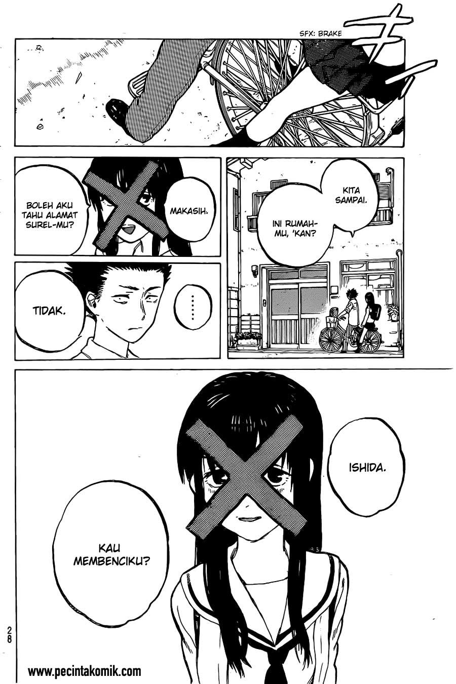 Koe no Katachi Bab 21 halaman 20