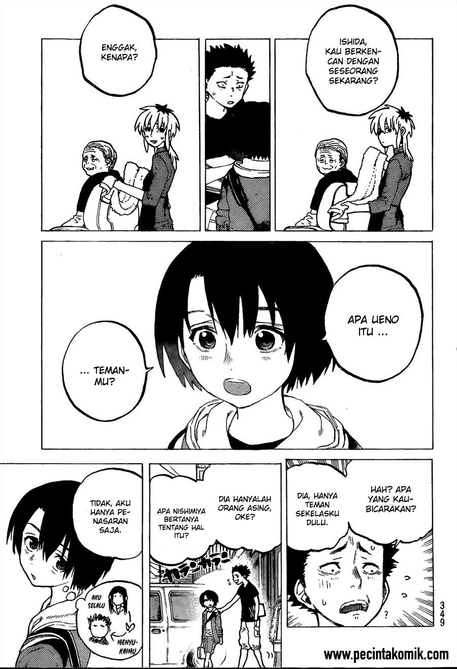 Koe no Katachi Bab 22 halaman 4