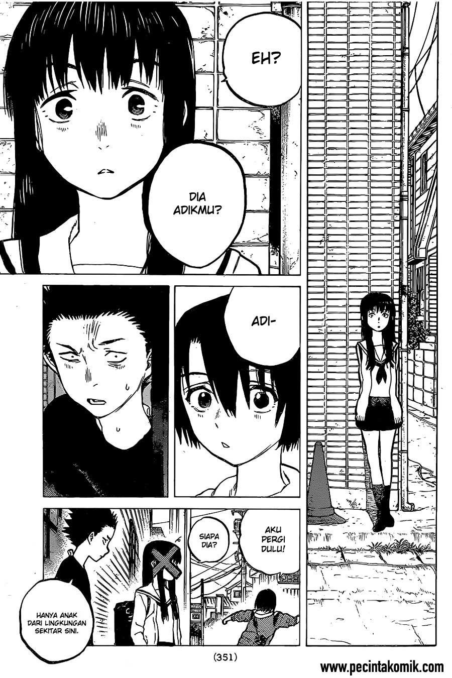 Koe no Katachi Bab 22 halaman 6