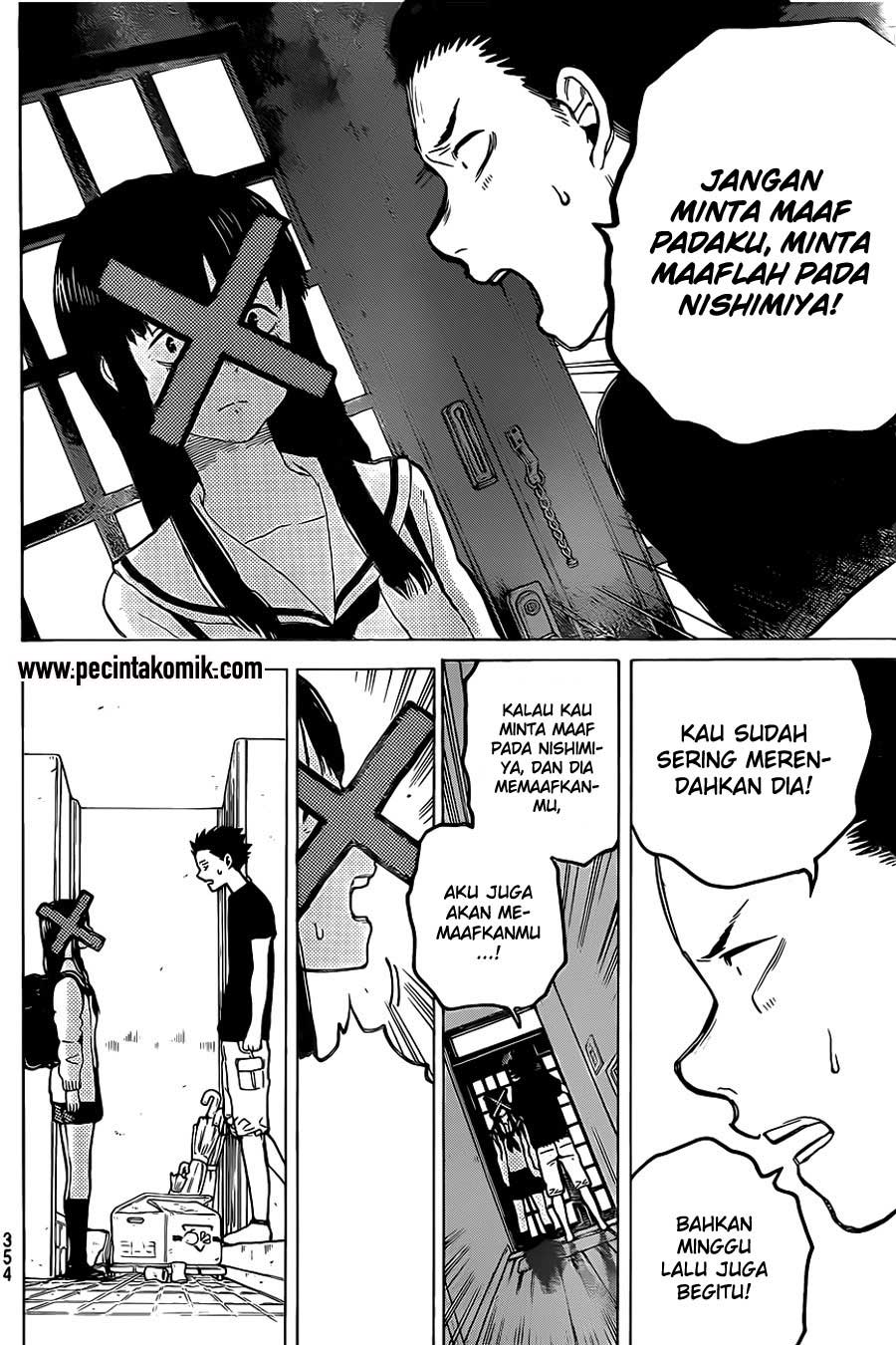 Koe no Katachi Bab 22 halaman 9