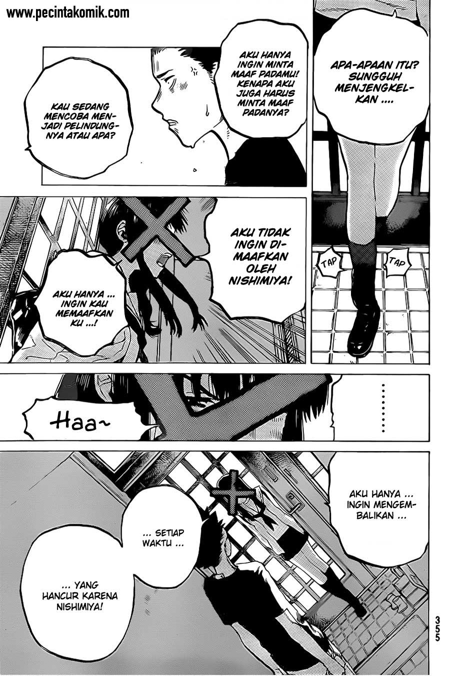 Koe no Katachi Bab 22 halaman 10