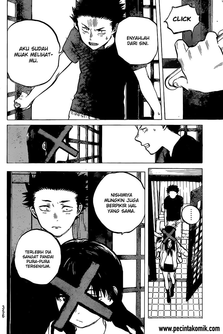 Koe no Katachi Bab 22 halaman 11