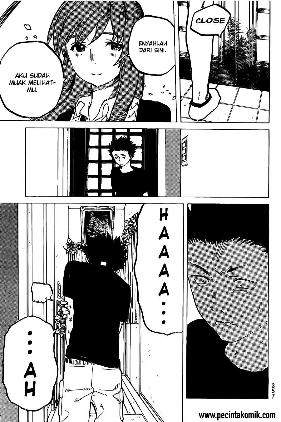 Koe no Katachi Bab 22 halaman 12