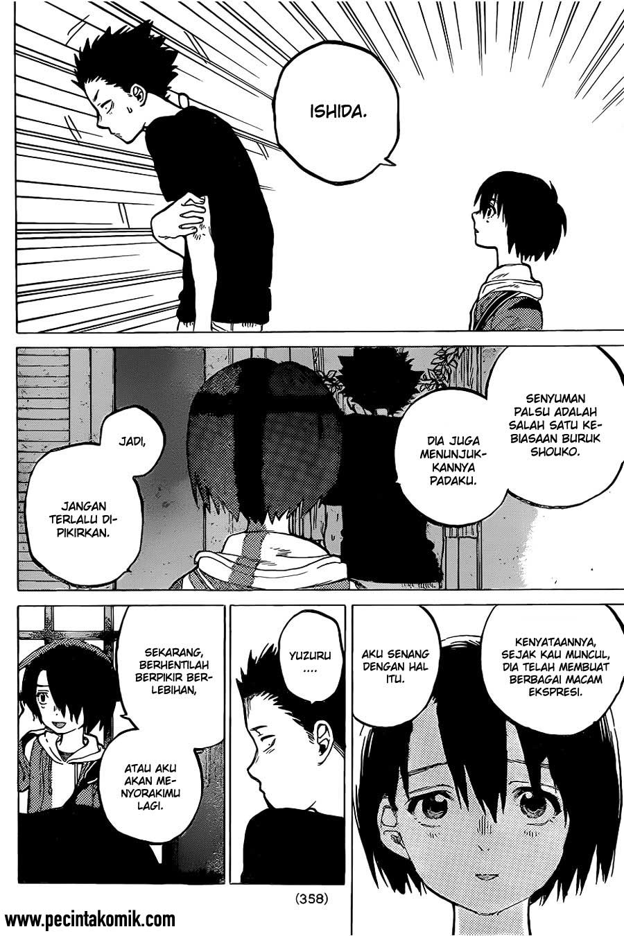 Koe no Katachi Bab 22 halaman 13