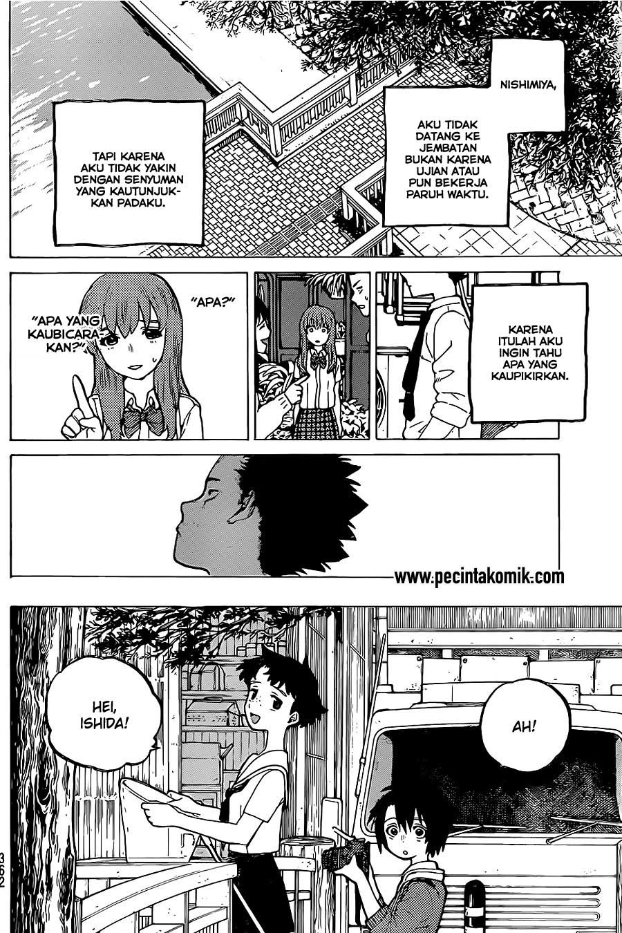 Koe no Katachi Bab 22 halaman 17