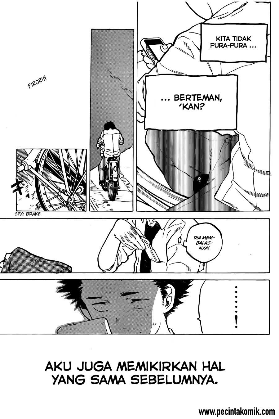 Koe no Katachi Bab 22 halaman 20