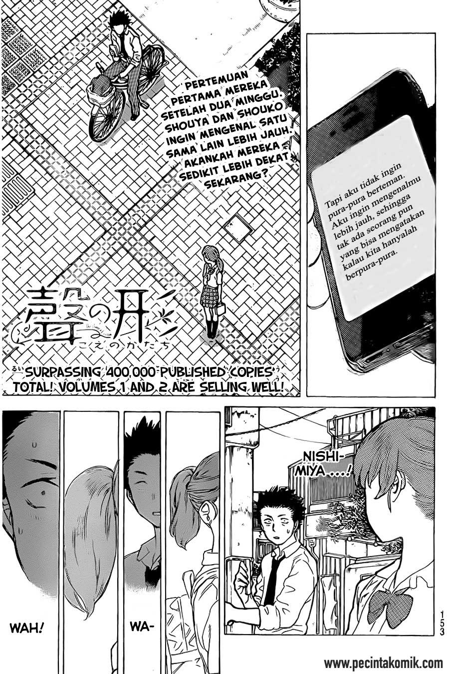 Koe no Katachi Bab 23 halaman 2