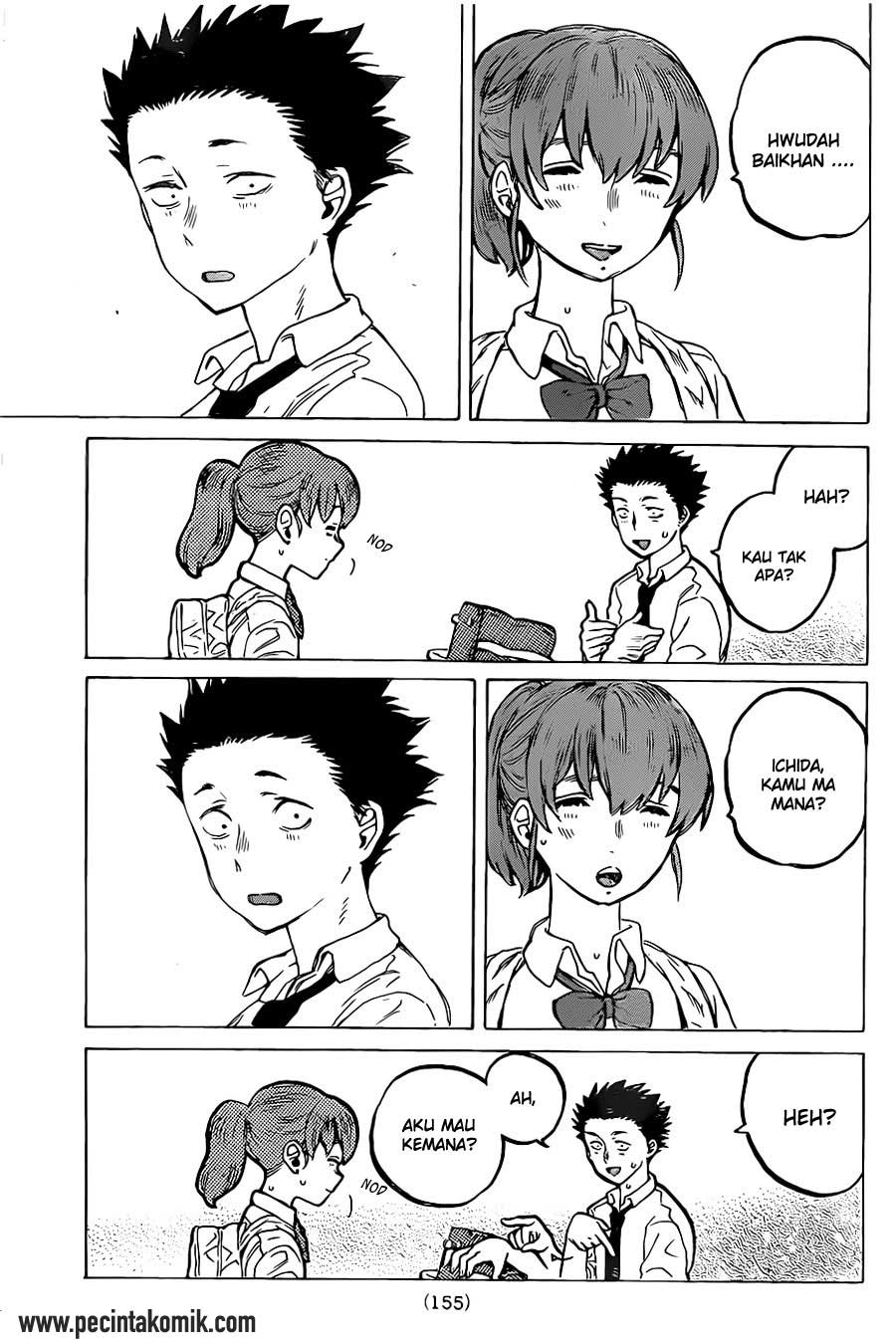 Koe no Katachi Bab 23 halaman 4