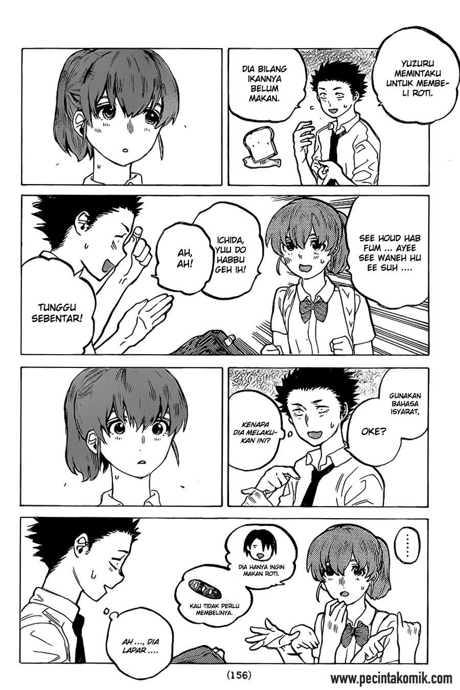 Koe no Katachi Bab 23 halaman 5