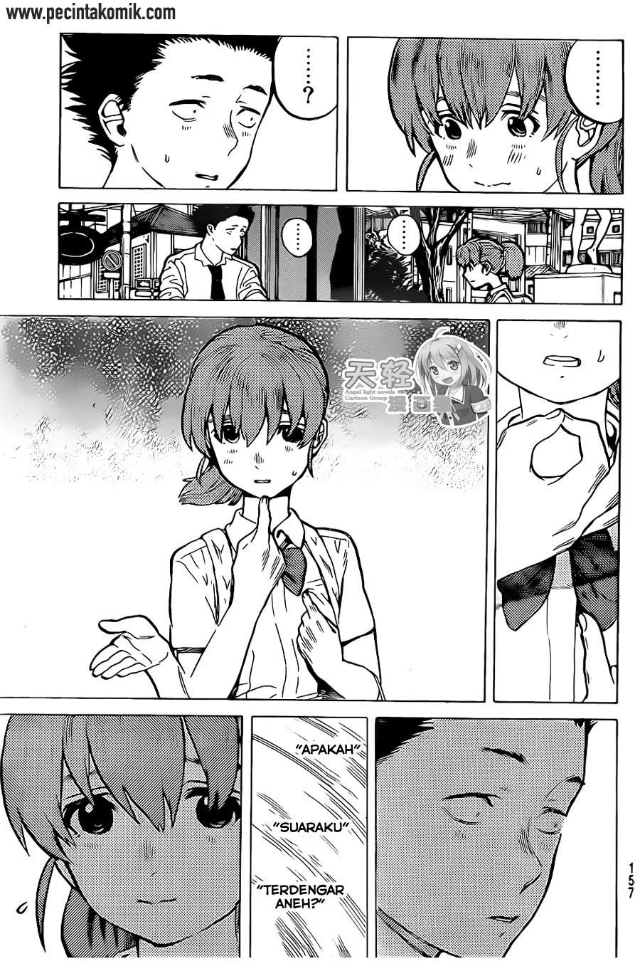 Koe no Katachi Bab 23 halaman 6