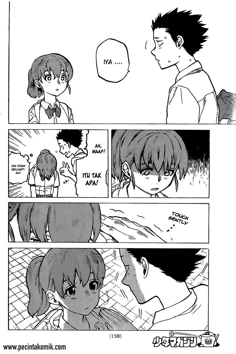 Koe no Katachi Bab 23 halaman 7