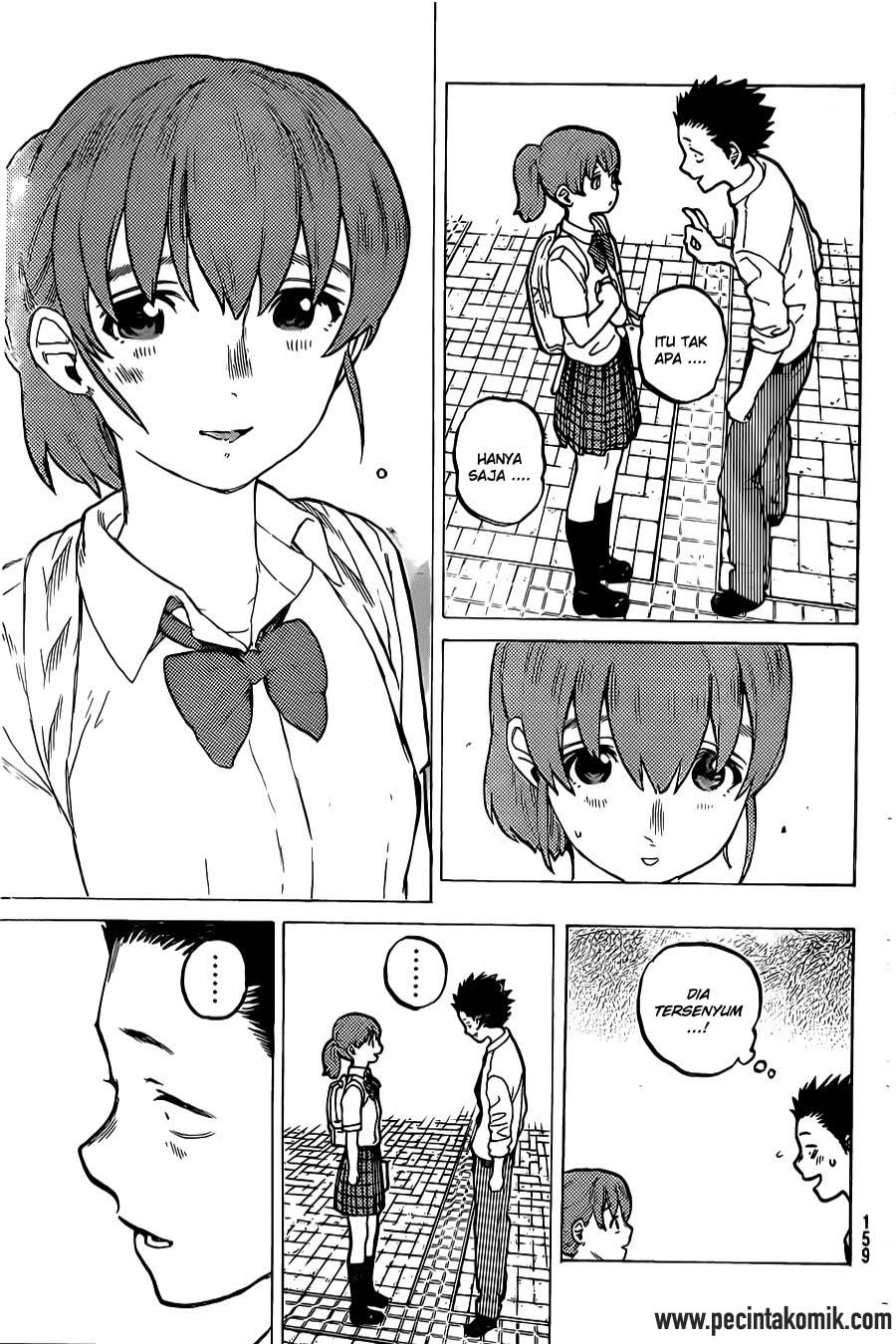 Koe no Katachi Bab 23 halaman 8