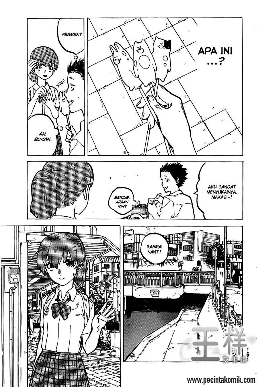 Koe no Katachi Bab 23 halaman 10