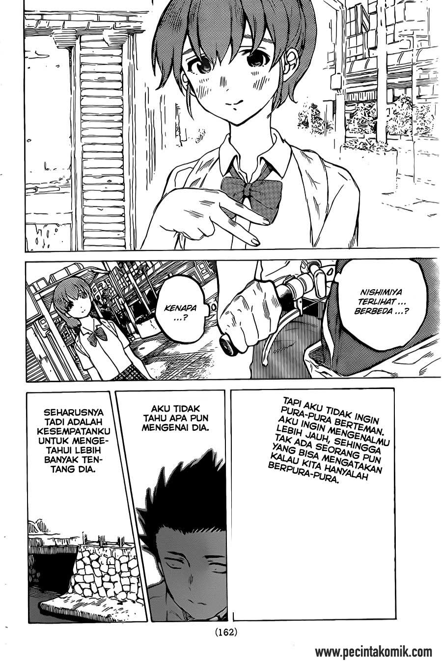 Koe no Katachi Bab 23 halaman 11