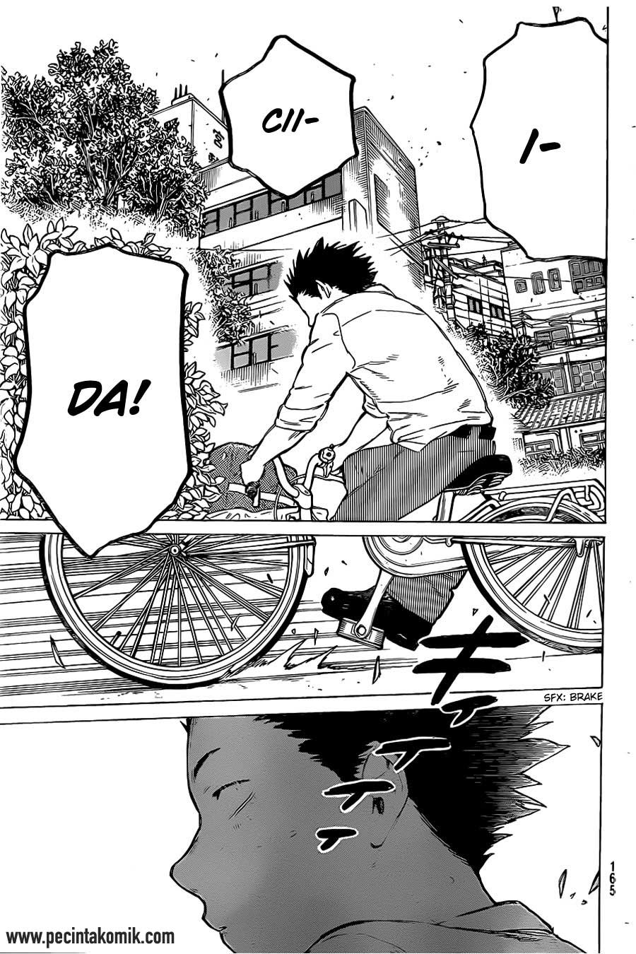 Koe no Katachi Bab 23 halaman 14