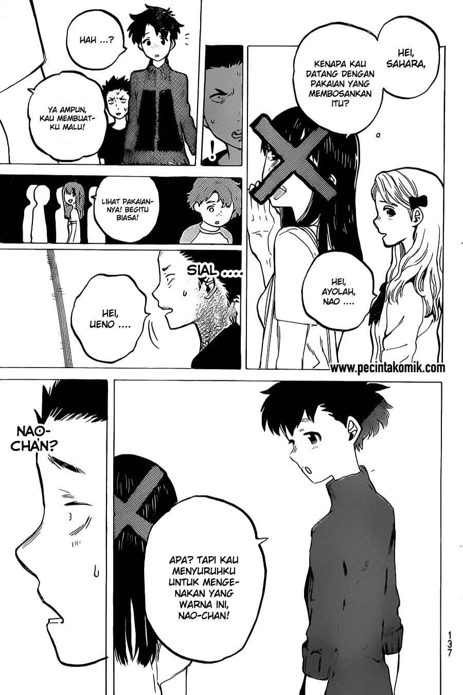 Koe no Katachi Bab 25 halaman 8