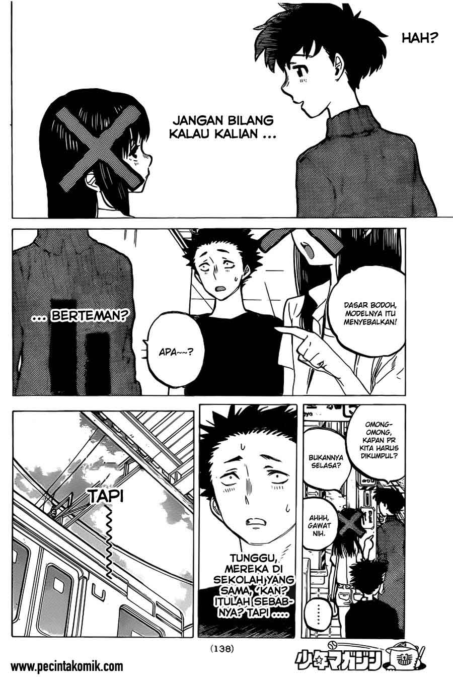 Koe no Katachi Bab 25 halaman 9