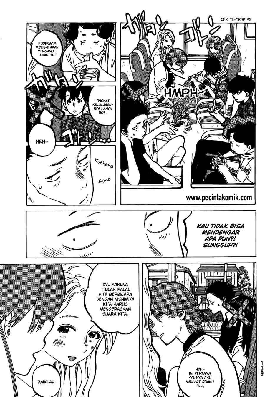 Koe no Katachi Bab 25 halaman 10