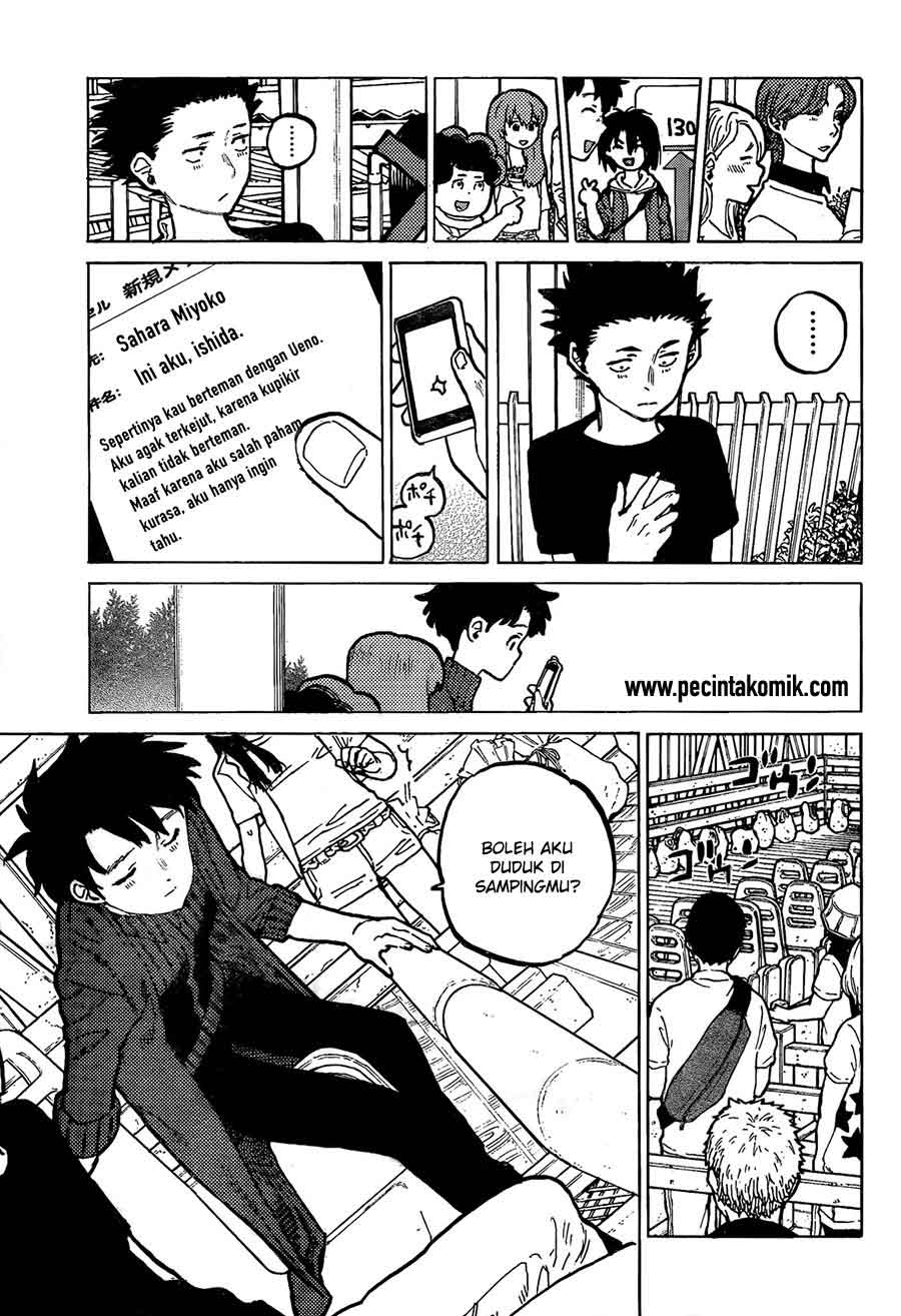 Koe no Katachi Bab 25 halaman 12
